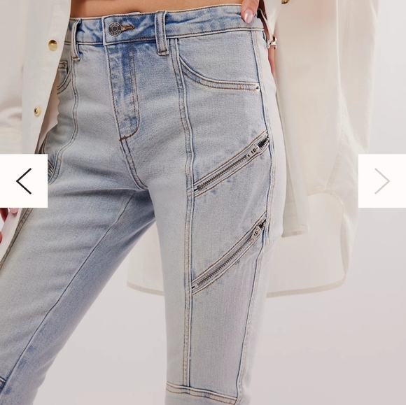 SER.O.YA Ferris Jeans free people size 26 - Picture 4 of 7